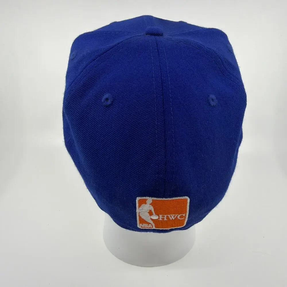 New York Knicks New Era 59FIFTY Fitted Hat 7 3/8 Blue/Orange Baseball Cap